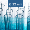 Reagensglashalter Ø 22 mm