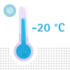 Verstärkte Kühlung ohne Abtauen (-20 °C)